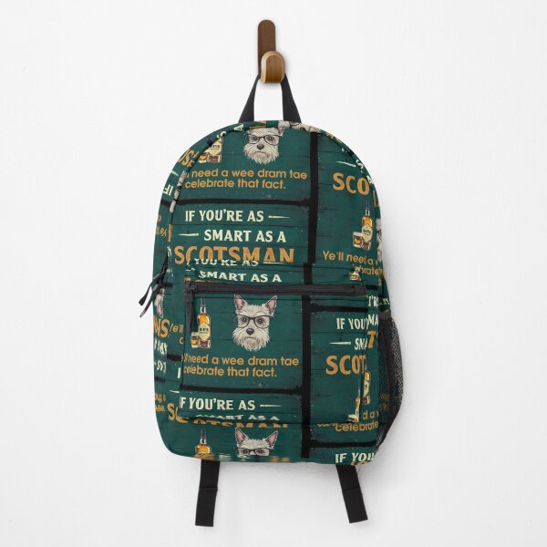 Item preview, If you're as smart as a Scotsman, you'll need a small drink to celebrate that fact. designed and sold by Coloradodrawings.