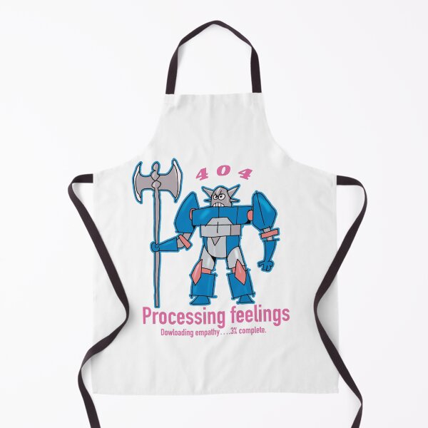 Item preview, 404 Robot – Processing Feelings (Retro Mecha Sticker) designed and sold by hoggylorente.