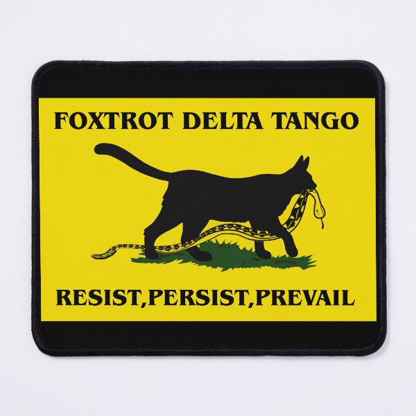 Item preview, Foxtrot delta tango. Resist, persist, prevail designed and sold by remerasnerdas.