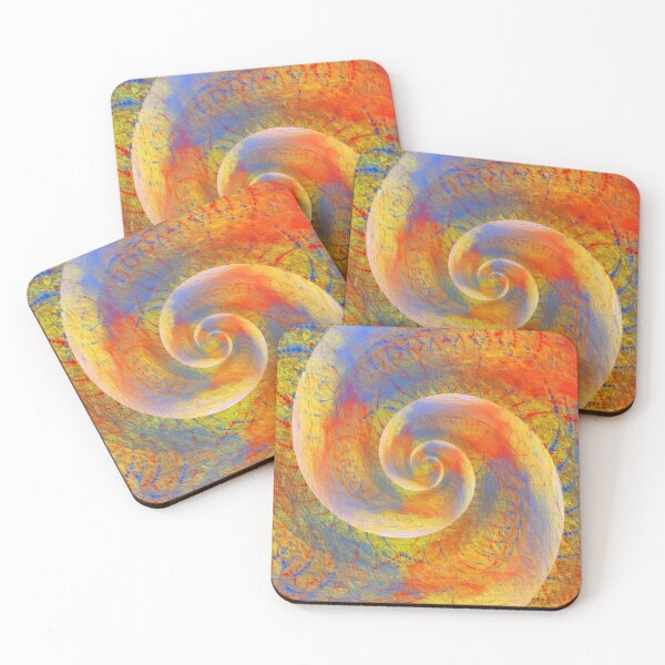 Item preview, Abstract vortex fractal designed and sold by blackhalt.