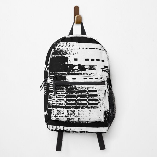 Item preview, X5 drum machine 2 - white on black xerox art designed and sold by kanakeen.
