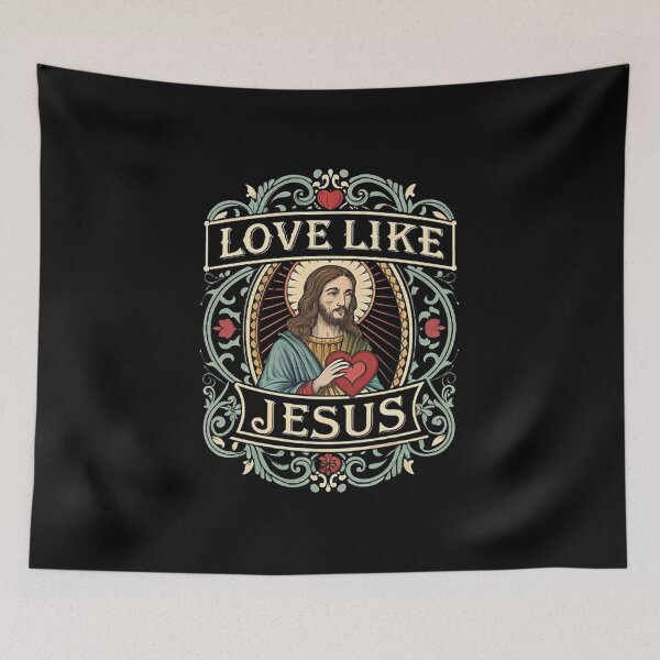 Item preview, LOVE LIKE JESUS designed and sold by likbatonboot.