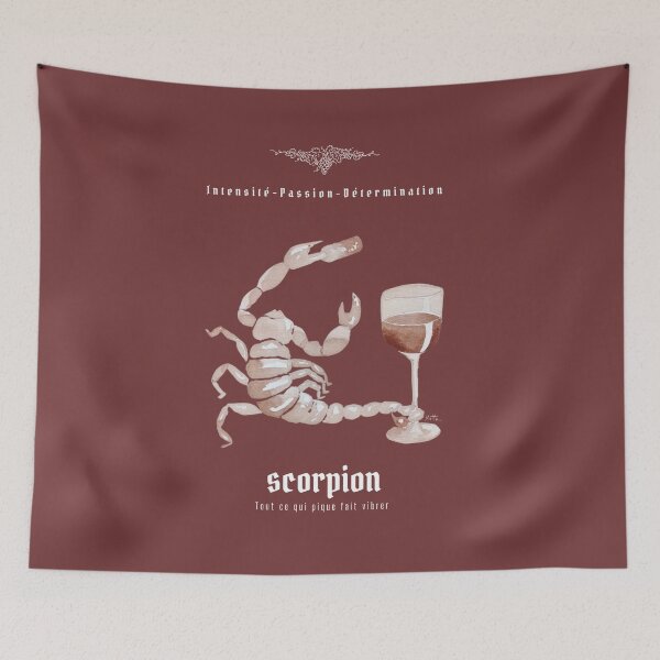Item preview, Oeno-Astrology: Scorpio and Wine designed and sold by vinsurtoile.