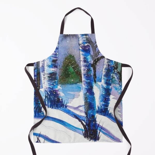Item preview, Winter Watercolor Landscape  designed and sold by Vicryptic.
