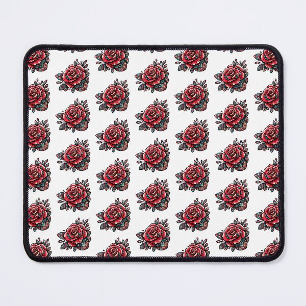 Item preview, boho colored red rose bohemian floral sticker ,boho style,Bohemian,Bloom Boom,Spring,ethnic designed and sold by Expressions-Sel.