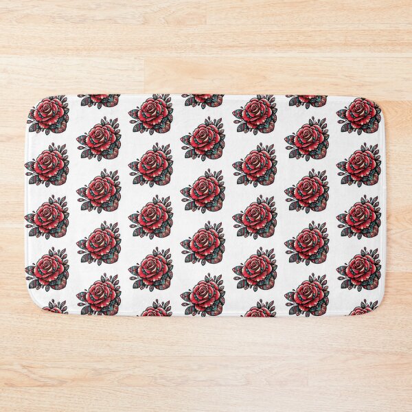 Item preview,  boho colored red rose bohemian floral sticker ,boho style,Bohemian,Bloom Boom,Spring,ethnic designed and sold by Expressions-Sel.