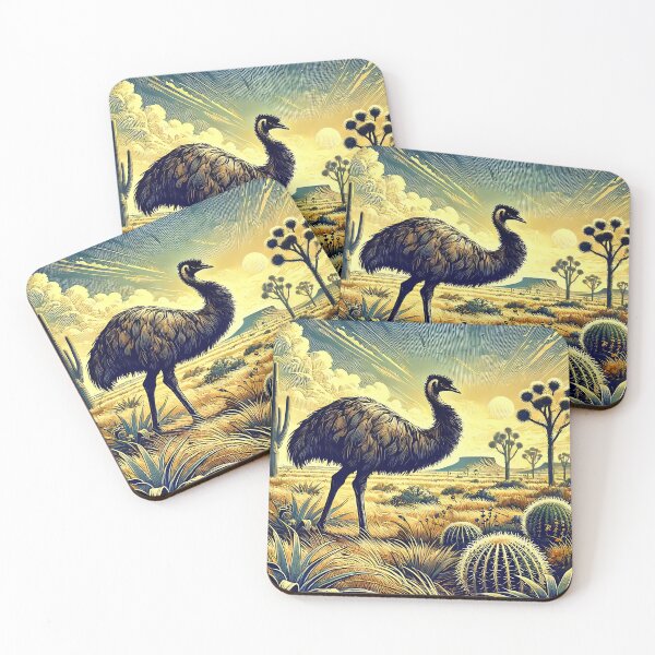 Item preview, Emu Art #7 | Emu Lovers designed and sold by ksgraphics222.