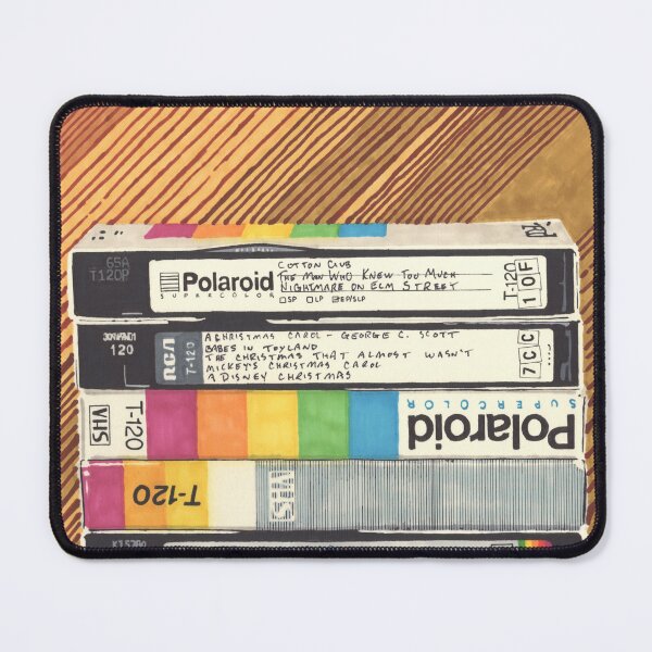 Item preview, VHS and Wood Grain Drawing designed and sold by Hollis Brown Thornton.