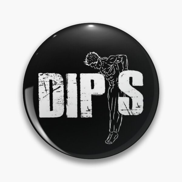 Item preview, Dips Workout Art – Bodyweight Training Fitness Illustration designed and sold by HYSTOREGYMWEAR.