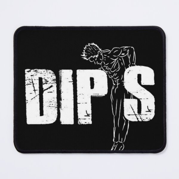 Item preview, Dips Workout Art – Bodyweight Training Fitness Illustration designed and sold by HYSTOREGYMWEAR.