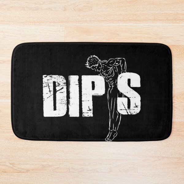 Item preview, Dips Workout Art – Bodyweight Training Fitness Illustration designed and sold by HYSTOREGYMWEAR.
