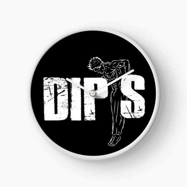 Item preview, Dips Workout Art – Bodyweight Training Fitness Illustration designed and sold by HYSTOREGYMWEAR.