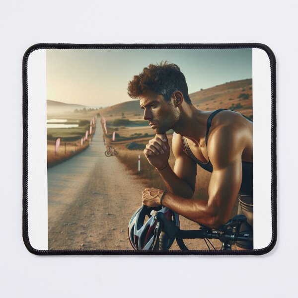 Item preview, “Miles of Silence, Mindset of Steel” designed and sold by Triathlongram.