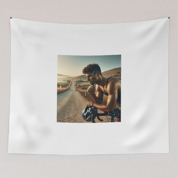 Item preview, “Miles of Silence, Mindset of Steel” designed and sold by Triathlongram.