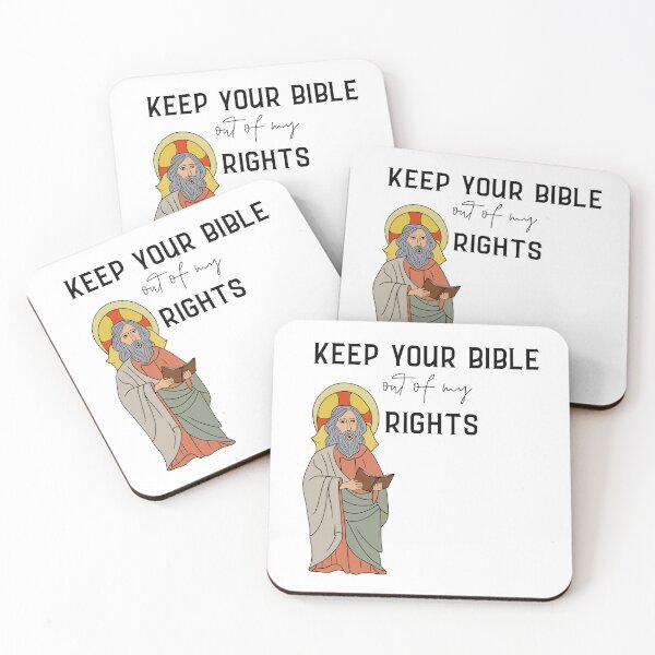 Item preview, Keep Your Bible Out of My Rights designed and sold by majownik.