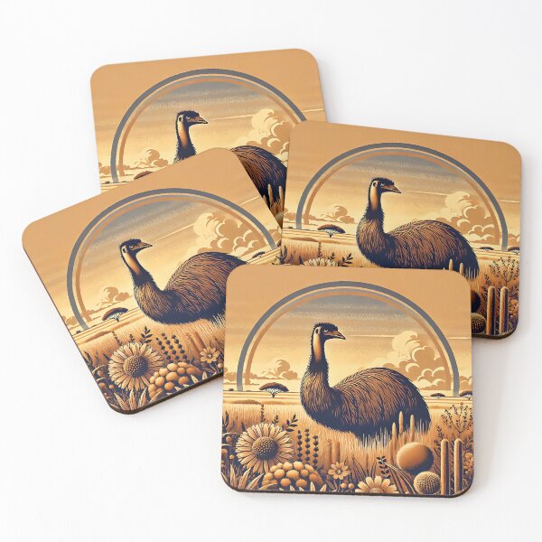 Item preview, Emu Art #9 | Emu Lovers designed and sold by ksgraphics222.