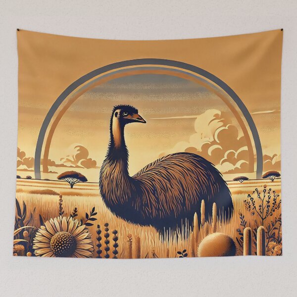Item preview, Emu Art #9 | Emu Lovers designed and sold by ksgraphics222.