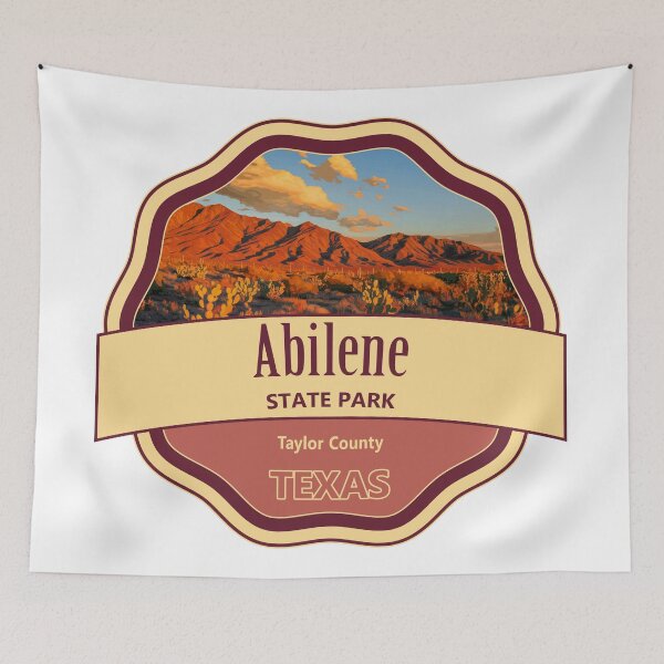 Item preview, Abilene State Park, Taylor County, Texas designed and sold by Wanderful-roads.