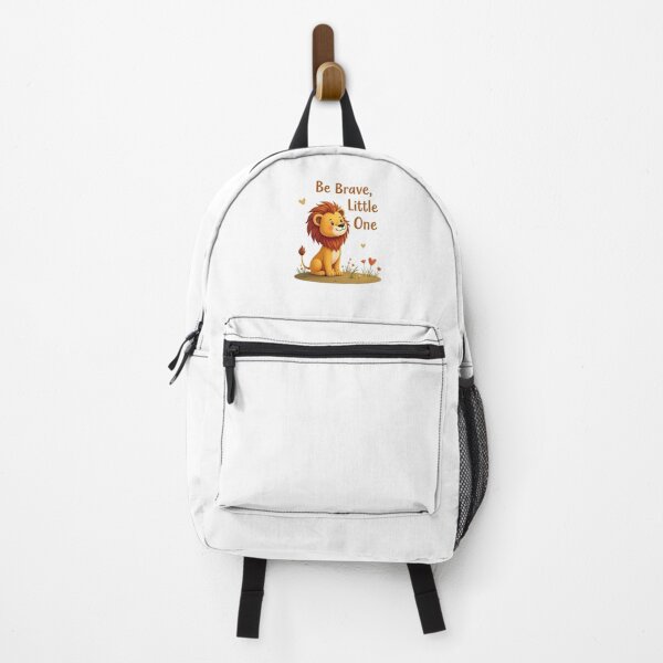Item preview, Be Brave Little One – Cute Cartoon Lion Kids Design designed and sold by Noor Gallery.