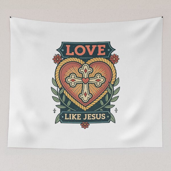 Item preview, LOVE LIKE JESUS designed and sold by likbatonboot.
