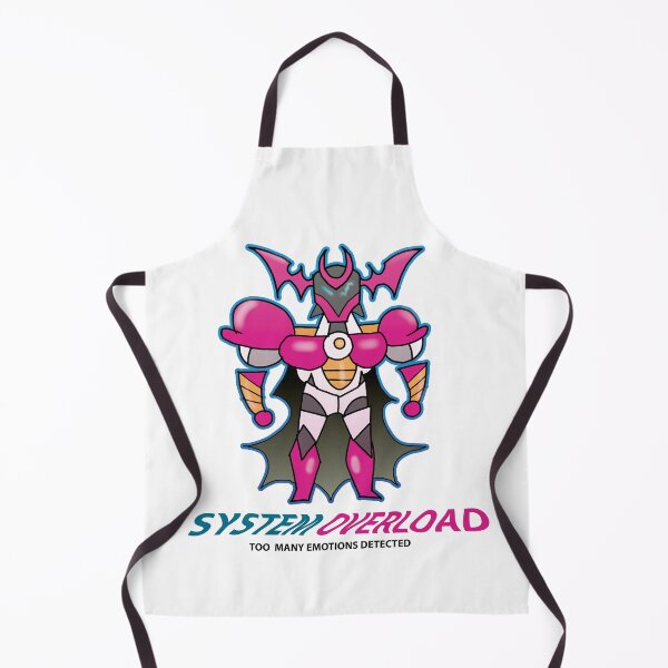 Item preview, System Overload – Emotion Error (Retro Mecha Anime Robot Sticker) designed and sold by hoggylorente.