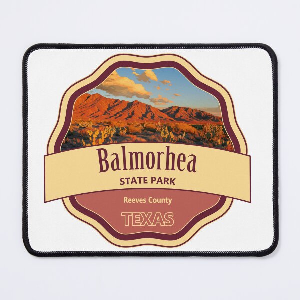 Item preview, Balmorhea State Park, Reeves County, Texas designed and sold by Wanderful-roads.