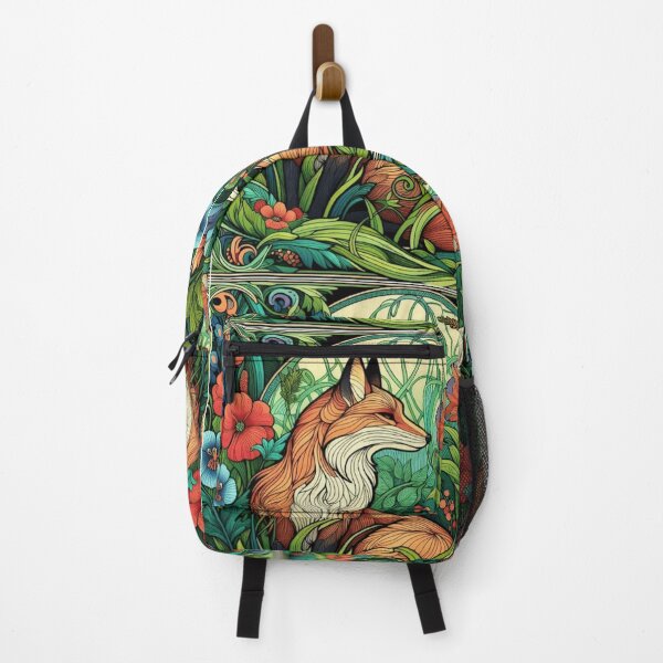 Item preview, Art Nouveau fox designed and sold by ArtNouveauLou.