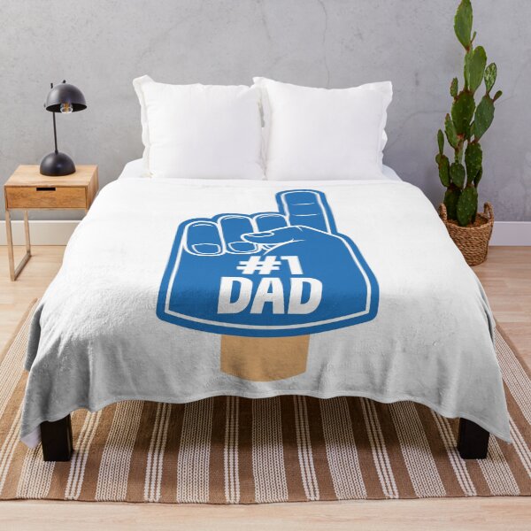 Item preview, Dad Number One Blue Foam Finger designed and sold by Art-of-Rory.