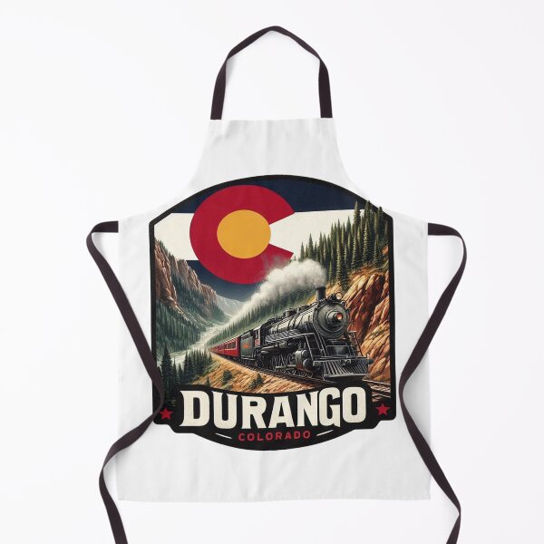 Item preview, Durango Colorado Vintage Retro Adventure Train, Cliff designed and sold by clintang.