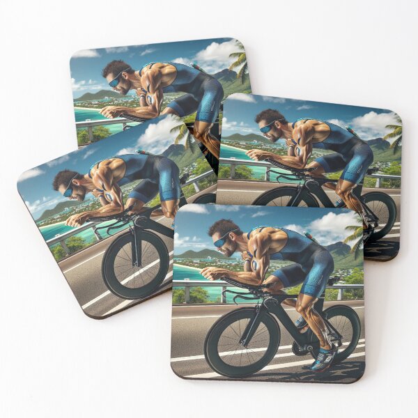 Item preview, "Blazing Speed, Tropical Grit" designed and sold by Triathlongram.