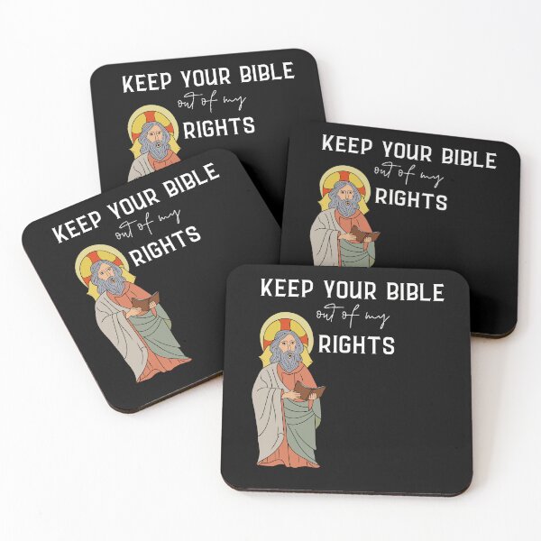Item preview, Keep Your Bible Out of My Rights designed and sold by majownik.