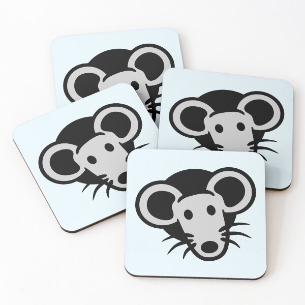 Item preview, Mouse Looks out of a Wall Hole Cute Funny Comic designed and sold by shirt-o-mat.