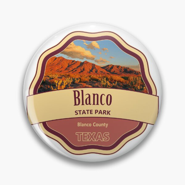 Artikelvorschau, Blanco State Park, Blanco County, Texas entworfen und verkauft von Wanderful-roads.