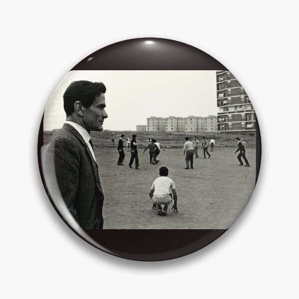 Item preview, Pasolini Watching the Suburbs – Italian Neorealism Icon designed and sold by VintageManiac.