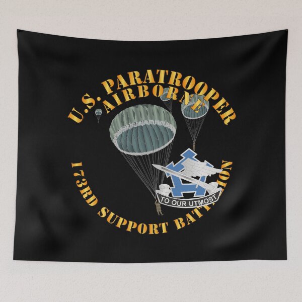 Item preview, Army - US Paratrooper - 173rd Support Battalion X 300 designed and sold by Military Insignia Products.