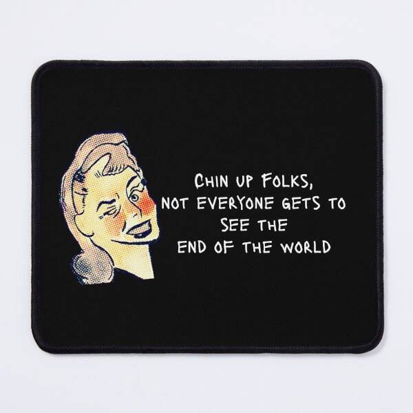 Item preview, Chin up folks 1920 end of the world vintage ad designed and sold by Alicia Perrelli.