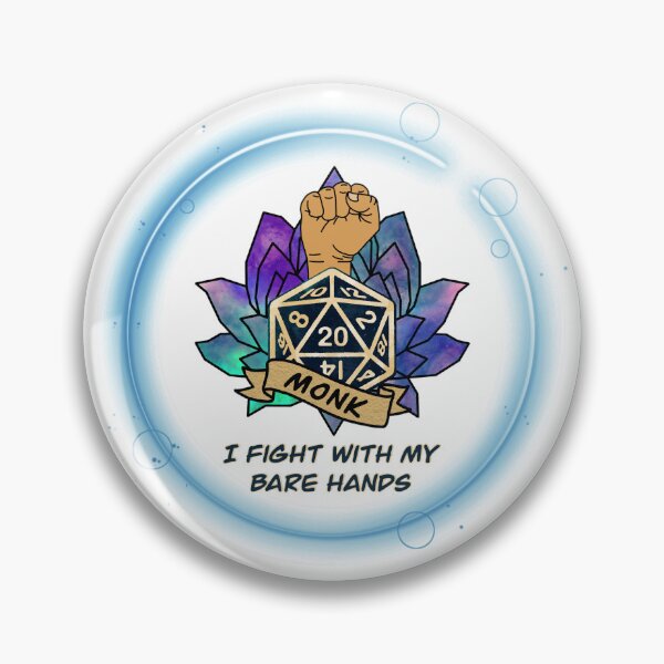Item preview, Monk - D20 designed and sold by gracefullizard.