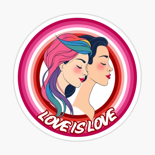 Aperçu de l'œuvre L'amour des femmes LGBTQ est l'amour créée et vendue par LOVE ART DESIGNS .