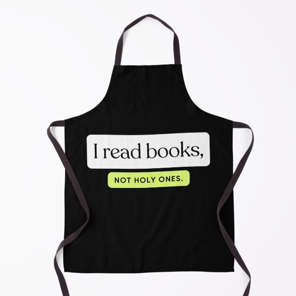 Item preview, I Read Books, Not Holy Ones – Smart Atheist Quote designed and sold by majownik.