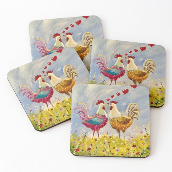 Item preview, Love birds designed and sold by Gillian Rule Art.