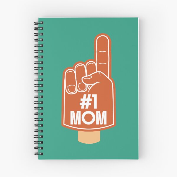 Item preview, Retro Mom Number One Red Foam Finger designed and sold by Art-of-Rory.