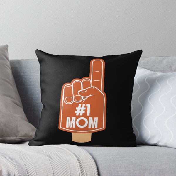 Item preview, Retro Mom Number One Red Foam Finger designed and sold by Art-of-Rory.