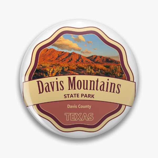 Item preview, Davis Mountains State Park, Davis County, Texas designed and sold by Wanderful-roads.