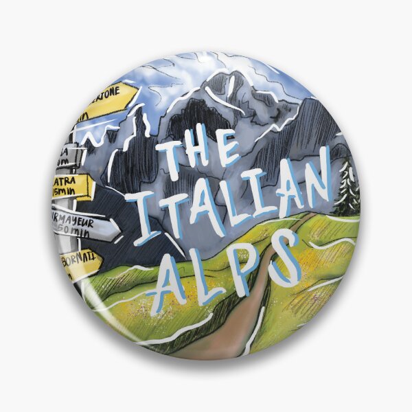 Item preview, The Italian Alps - Hiking designed and sold by JigsaaStudios.