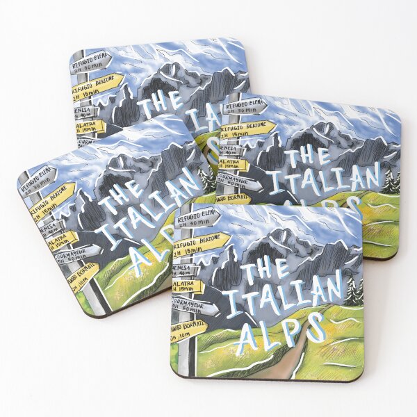 Item preview, The Italian Alps - Hiking designed and sold by JigsaaStudios.