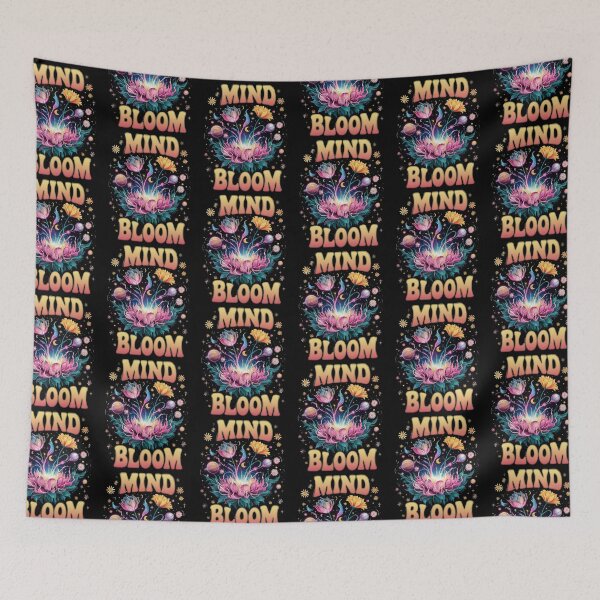Item preview, Mind Bloom Trippy Cosmic Flower Explosion designed and sold by Taans-Creation.