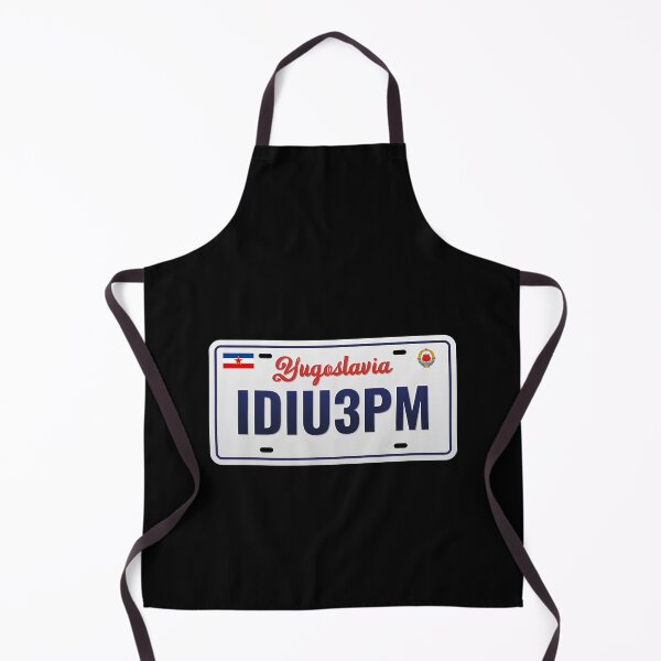 Item preview, American Car Plate With Yugoslavian Touch designed and sold by TipTop GFX.