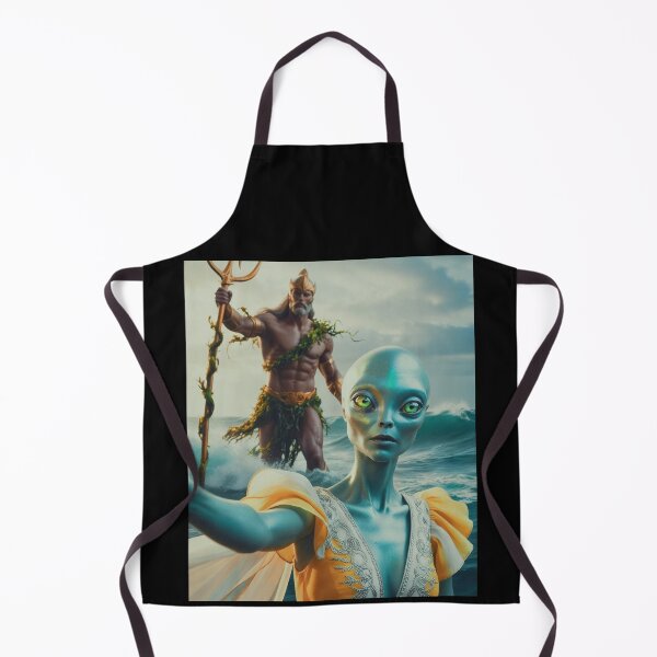 Item preview, Alien Selfie with Poseidon designed and sold by StaggDevon.