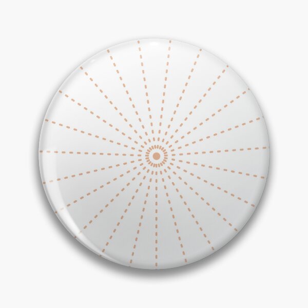 Item preview, Boho Dotted Sunburst – Minimal Geometric Radiant Design designed and sold by ChillVibes04.