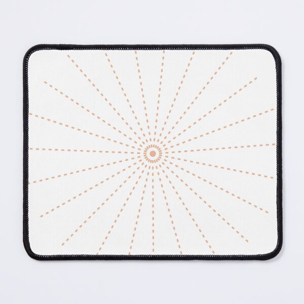 Item preview, Boho Dotted Sunburst – Minimal Geometric Radiant Design designed and sold by ChillVibes04.
